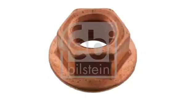 Гайка M 8х1,25 системы выпуска обмедненная с юбкой