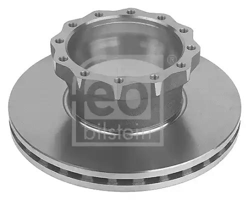 Диск тормозной 330x34x124 MAN