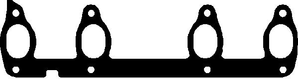 прокладка коллектора выпускного!\ Audi 80/100/A4, VW Golf/Passat 1.6-2.0/1.9TD 89>