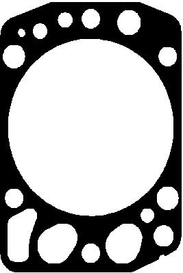 Прокладка ГБЦ MB медь