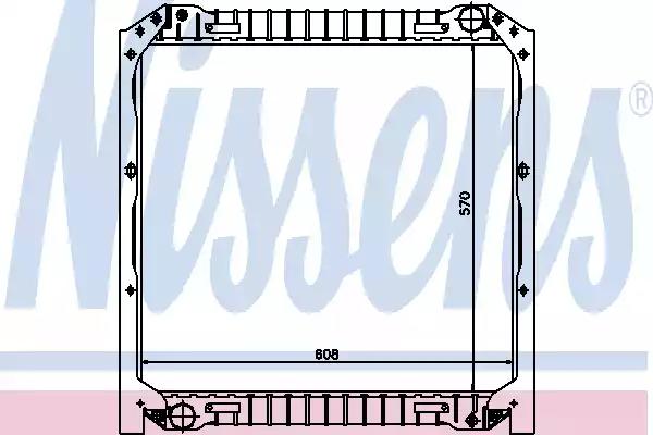 Радиатор системы охлаждения : IVECO EUROCARGO (1991) EUROCARGO 120E.23