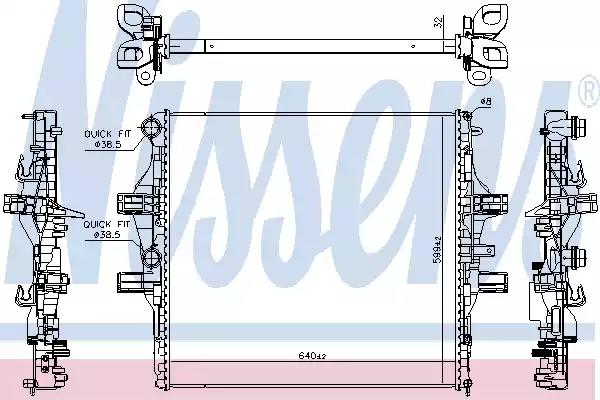 Радиатор отопителя