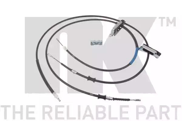 Трос ручного тормоза FORD FOCUS 98-04 задний (диск.торм.)