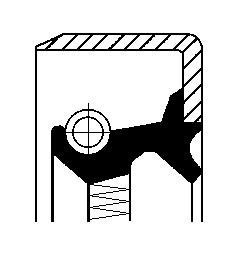 Сальник 70*85*8 RBP830/831/832 Scania 2/3/4 серия  редуктора