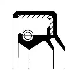 Сальник 28x40x8x8,5 колонки рулевой.