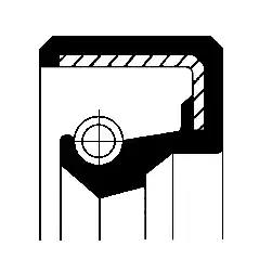 сальник! ступичн.. ретарда 115x140x10\Omn Setra / NA5269