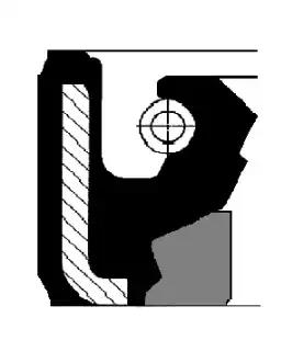 Сальник 26x38x8 рулевого механизма