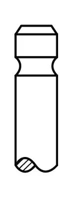 Kлапан впускной! 43x8x114.9\ MB W201/W124/W123 1.8/2.0 M102 82>