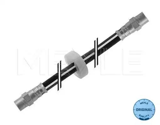 Шланг торм. зад. л. Audi 80/90 80-92