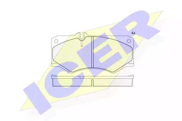 Колодки дисковые 20784