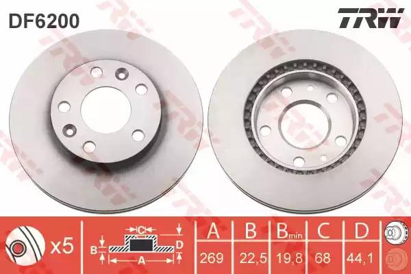 Диск торм.пер.RENAULT DUSTER 11=>