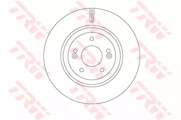 Диск торм. HYUNDAI i40/KIA OPTIMA 12- пер.вент.(d=320mm)