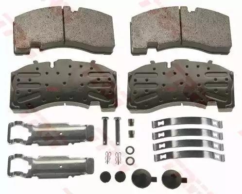 Колодки дисковые 29308 BPW (211x108x30) Knorr c 2 вырезами