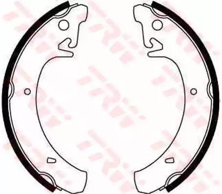 колодки тормозные барабанные задн LADA: 110 95-, 111 95-, 112 95-, NOVA 85-, NOVA универсал 85-