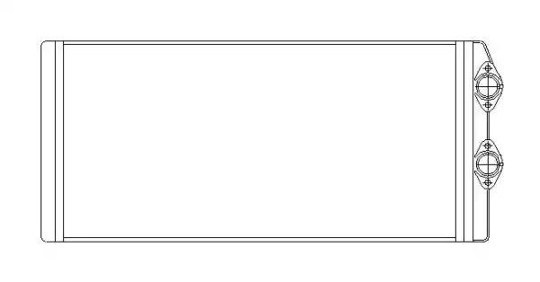 Радиатор отопителя Volvo FH 12 (93-) 382*189*40