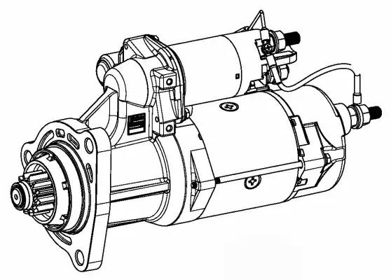 Стартер 24V 7,5 kW, Actros/Axor/Bus