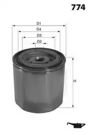 Фильтр масляный ВАЗ 2108-2115 1117 1119 2170 LARGUS VESTA X-RAY ВАЗ 2108-2115 1117-1119 2170 LARGUS