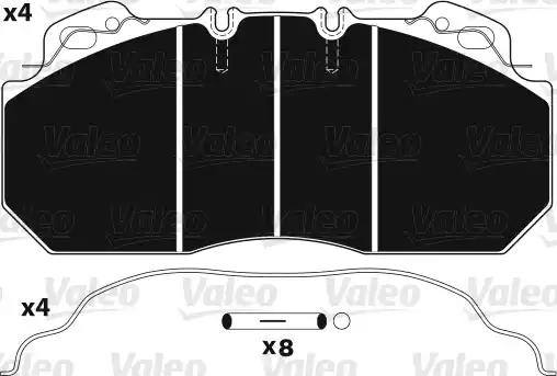 колодки дисковые 29090 RVI AE385.420.520 7.95 Volvo B1