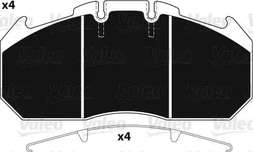 колодки дисковые 29131 249.6X118.2X30.2