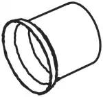 Стакан глушителя MB малый