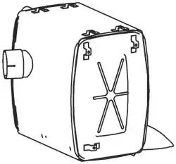 Бочка глушителя  MB Actros