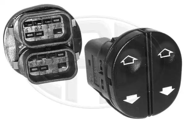 Выключатель стеклоподъемника  FORD Fiesta V 1,25-1,6/TDCi 11/01->/ Fusion 1