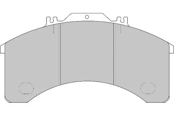 колодки дисковые 29011 !без,OLD \Iveco Eurostar/Eurotech -4196434