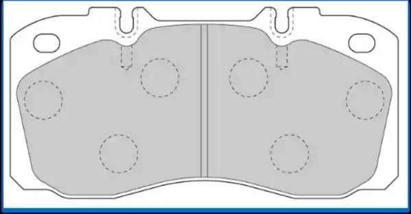 Колодки дисковые 29122 IVE (175x86x22) Brembo