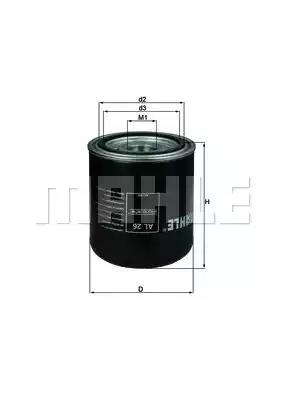 Картридж осушителя (левая резьба) APM Premium dxi 2005-> , Резьба входа : M39x1,5 влагомасло