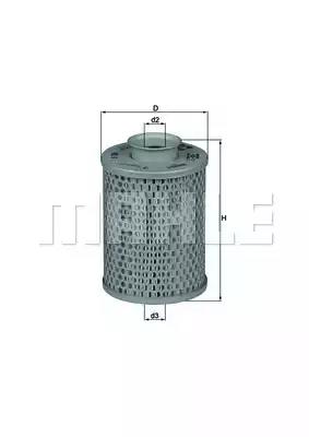 Фильтр ГУР MAN//veco/Volvo (с выступом)