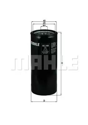 фильтр масляный ! Long life H261 D108 \Scania P/R 124.P 114 (96г.-)