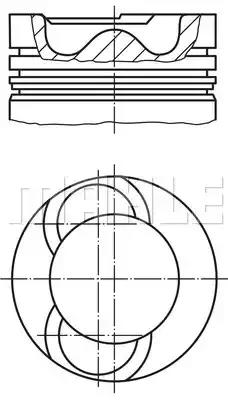 Поршень в сборе TD102FL/FM;THD102KD
