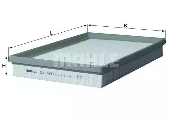 Фильтр воздушный (легковой)  VW  FOX