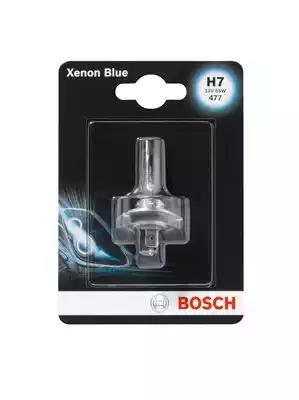 Лампа 12V галоген H7 55W BOSCH голубой свет