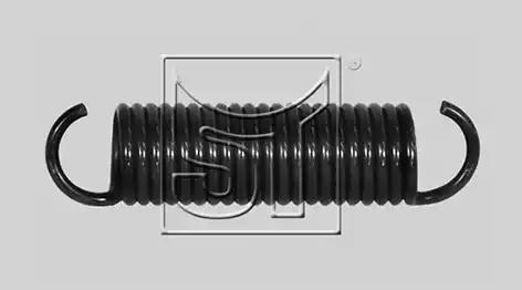 Пружина тормозная возвратная 155x39x5 DAF