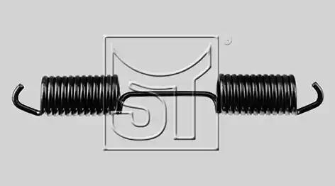 Пружина тормозная возвратная 253x36.5x5 MB