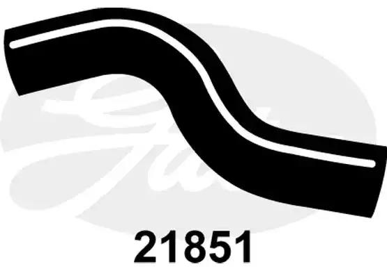 Патрубок системы охлаждения SUBARU верхний