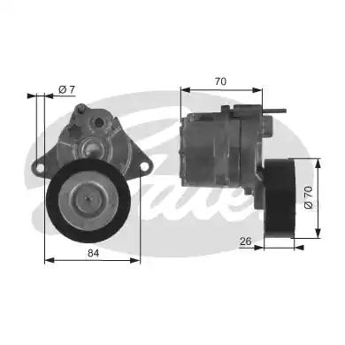 ролик натяжной с механ. натяжения!\ MB Vito/Sprinter/W202/W203/W210/W220 2.0CDi-3.2CDi 92>  ролик натяжной с механ. натяжения!\ MB Vito/Sprinter/W202/W203/W210/W220 2.0CDi-3.2CDi 92>