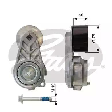 Натяжитель ремня RVI Premium dCi11
