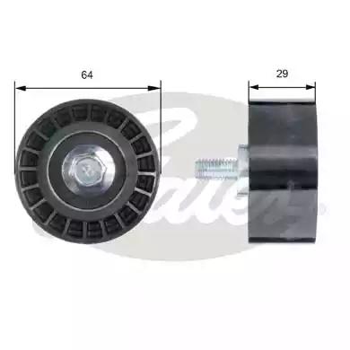 Ролик натяжителя Chevrolet Lacetti, Daewoo Nexia/Espero/Lanos 1.4-1.6 DOHC 93