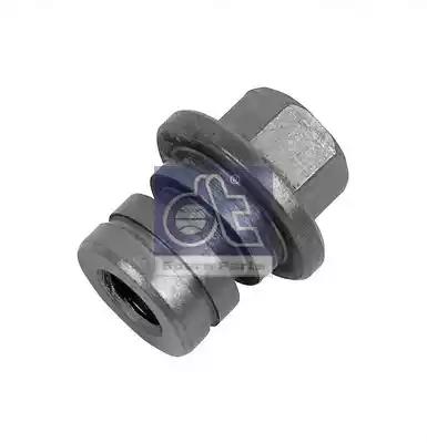 Гайка самоконтрящаяся крышки центрифуги