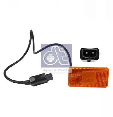 фонарь габаритный !c кабелем желтый прямоугольный светодиодный 102x54 \Volvo FH 12/16