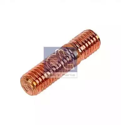 Шпилька омеднённая М10x10 L=43мм выхлопной системы\MAN