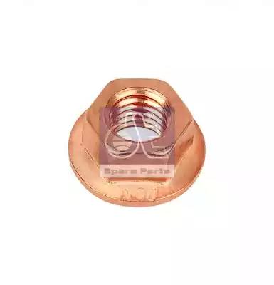 Гайка M10x1,5 8 DIN 6923 Медная