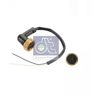 Контактная фишка с проводом  M24x1