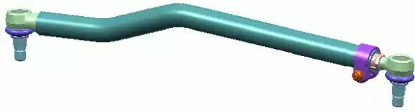 Тяга рулевая продольная TGA L=993