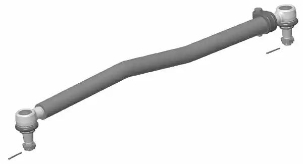 Тяга рулевая [X-CAP продольная L=888 изг-2 d42 кон 28.6]