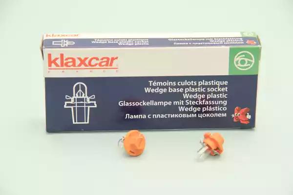 Лампа 12V пластиковый цоколь BX8.4d приборная панель 1,12W (оранжевый)