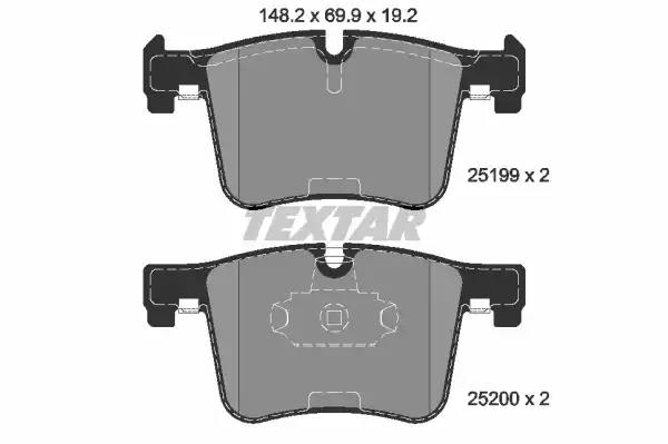 Колодки тормозные дисковые передние Performante BMW X3 (F25) 10-17, X4 (F26) 14-18