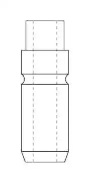 Втулка клапана направляющая